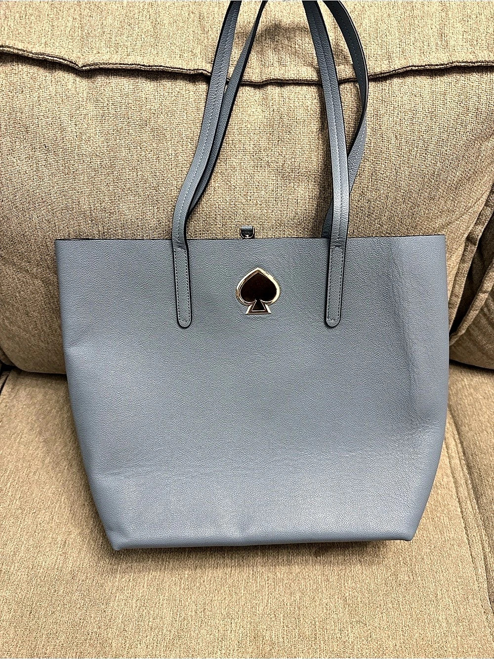 Kate Spade Blue Tote with Zip Pouch